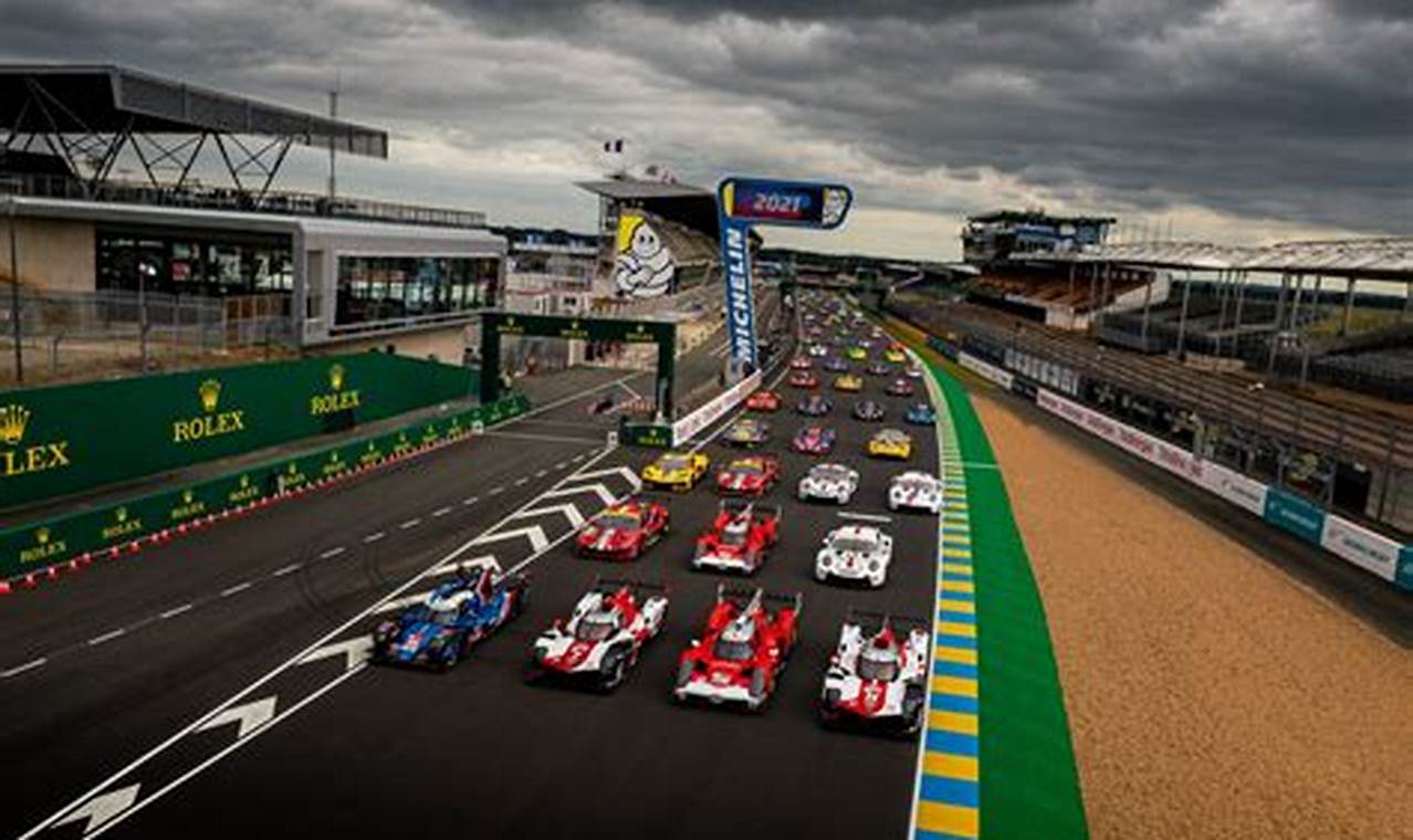 2024 Le Mans Starting Grid