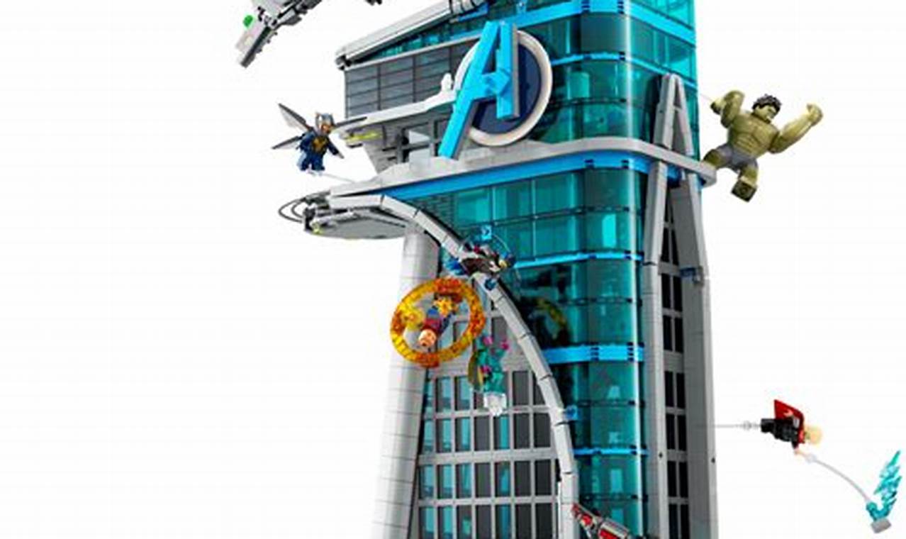2024 Lego Avengers Tower