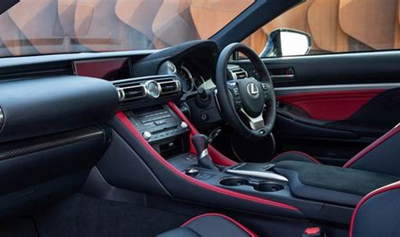 2024 Lexus Rc F Interior