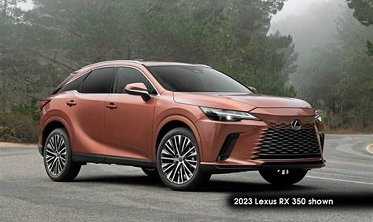 2024 Lexus Rx Release Date