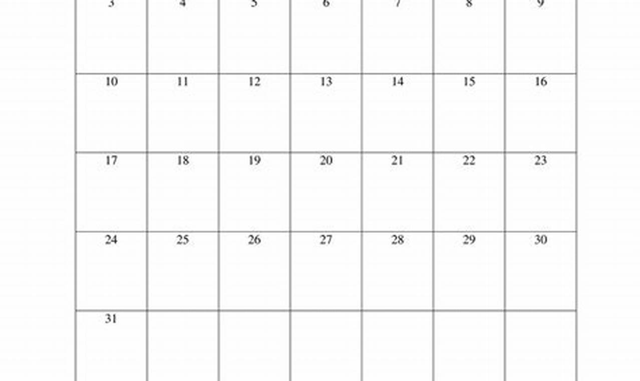 2024 March Calendar Pdf Editable Template