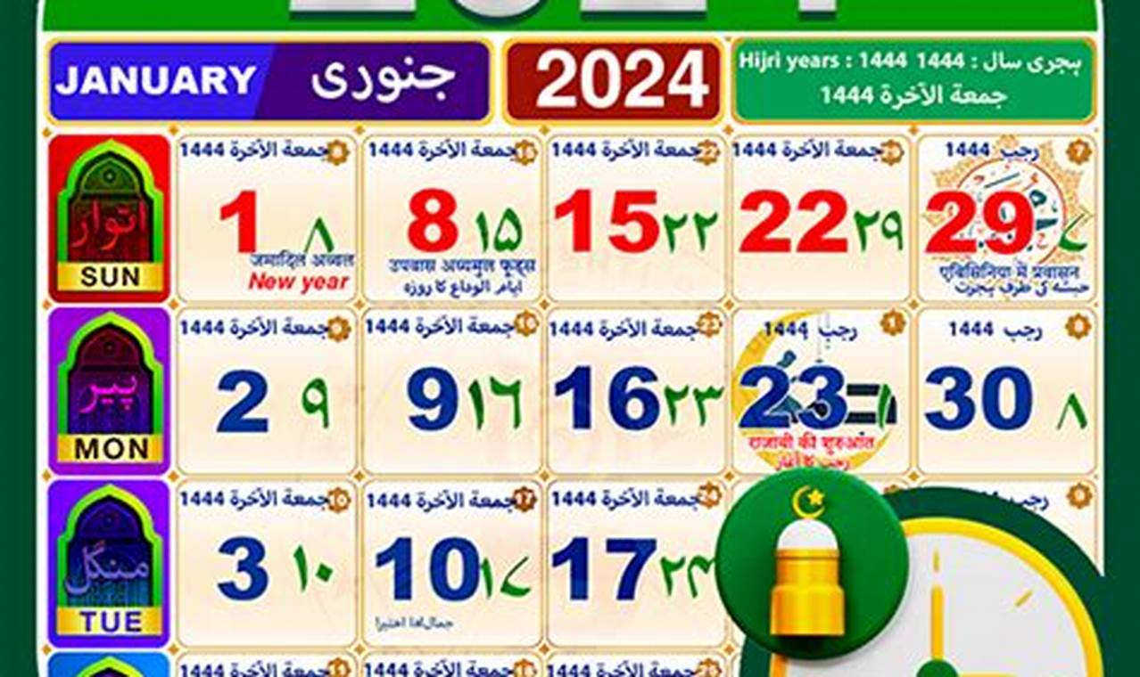 2024 May Calendar Urdu Pdf Download