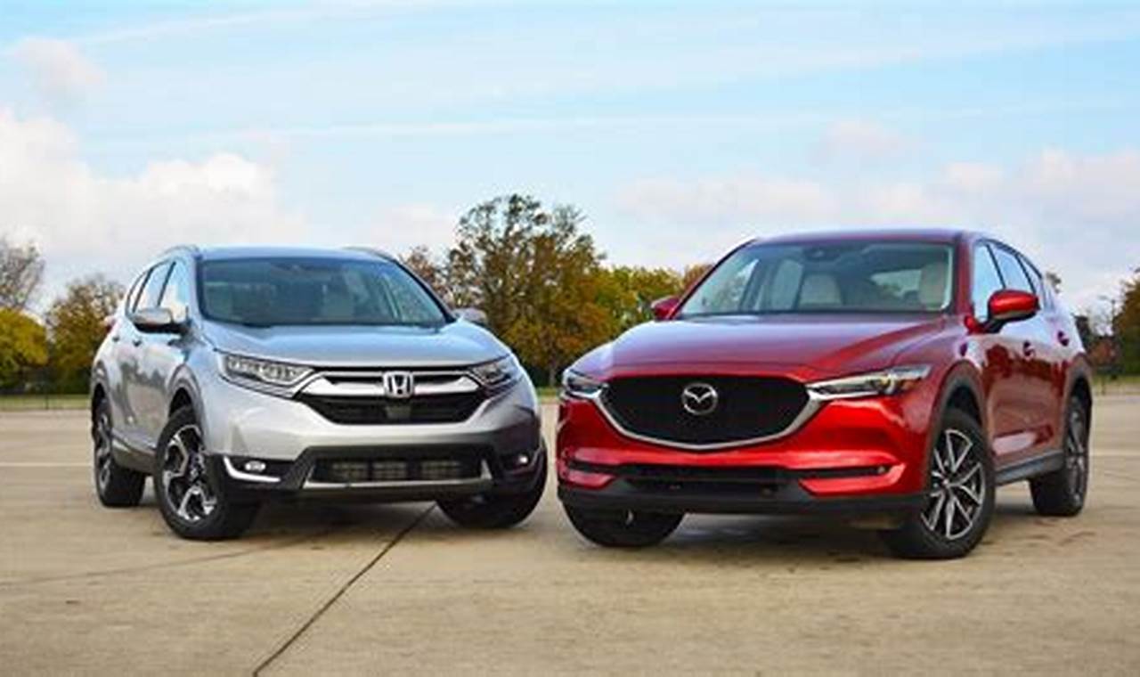 2024 Mazda Cx-5 Vs 2024 Honda Cr-V