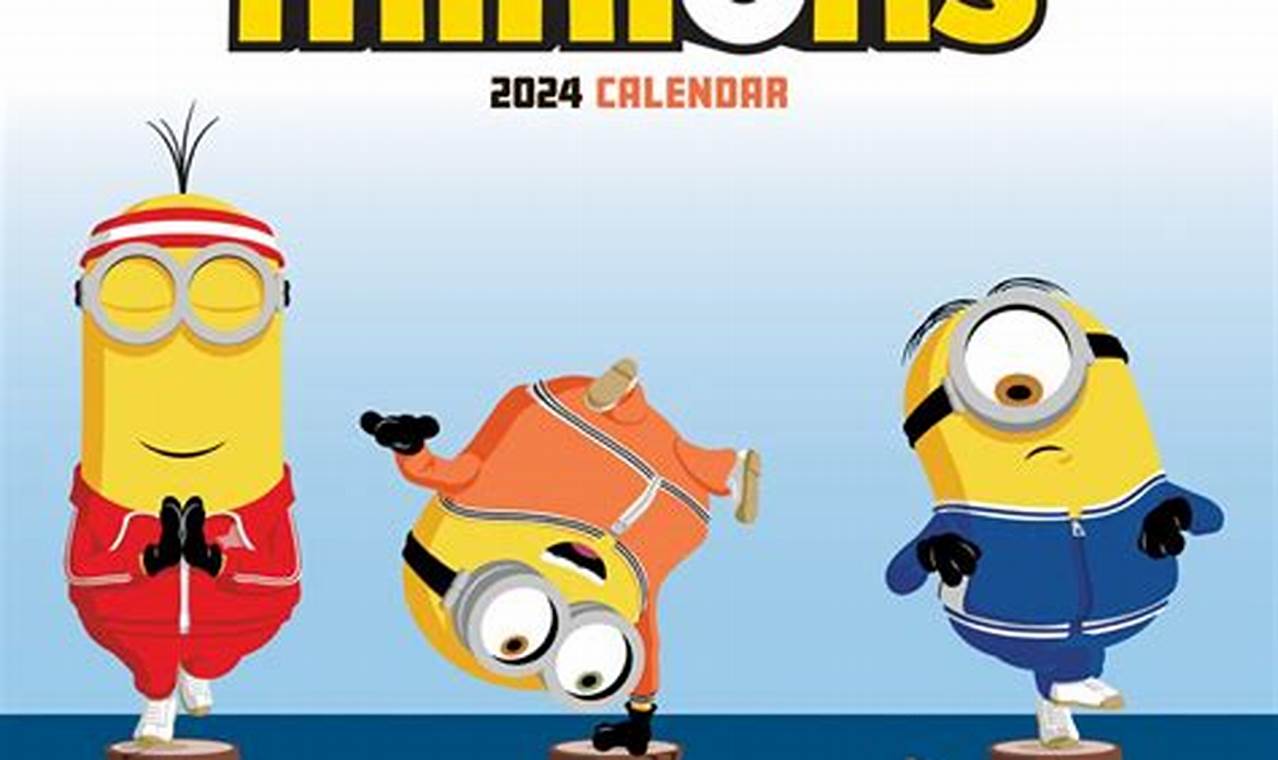 2024 Minion Calendar