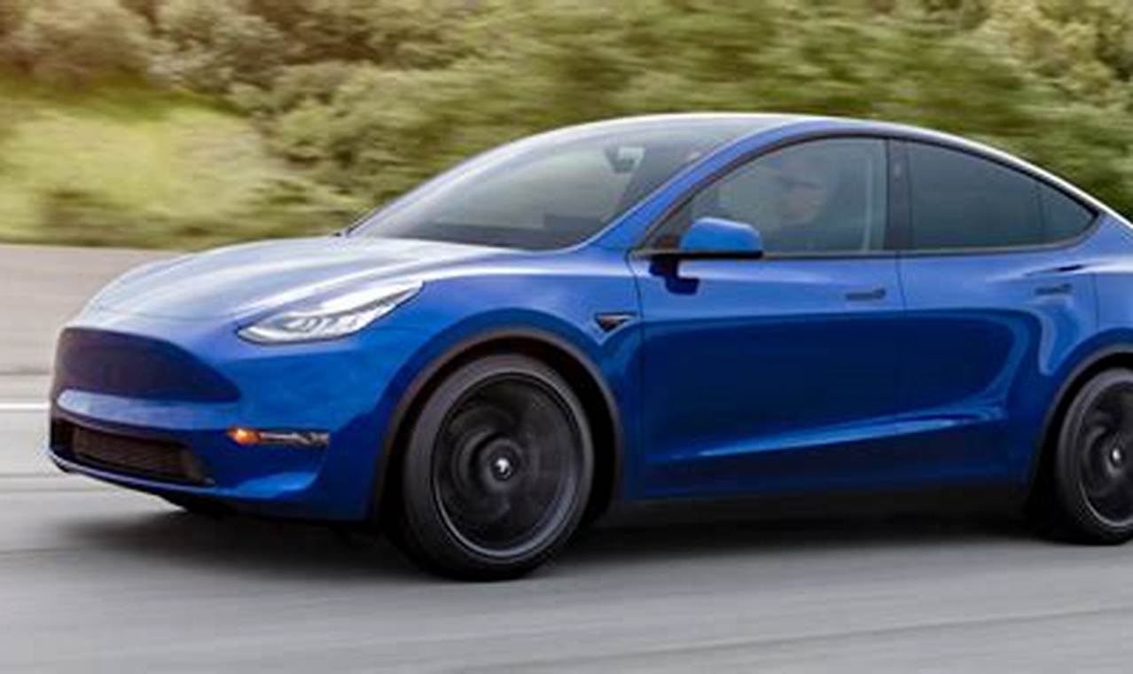 2024 Model Y Blue