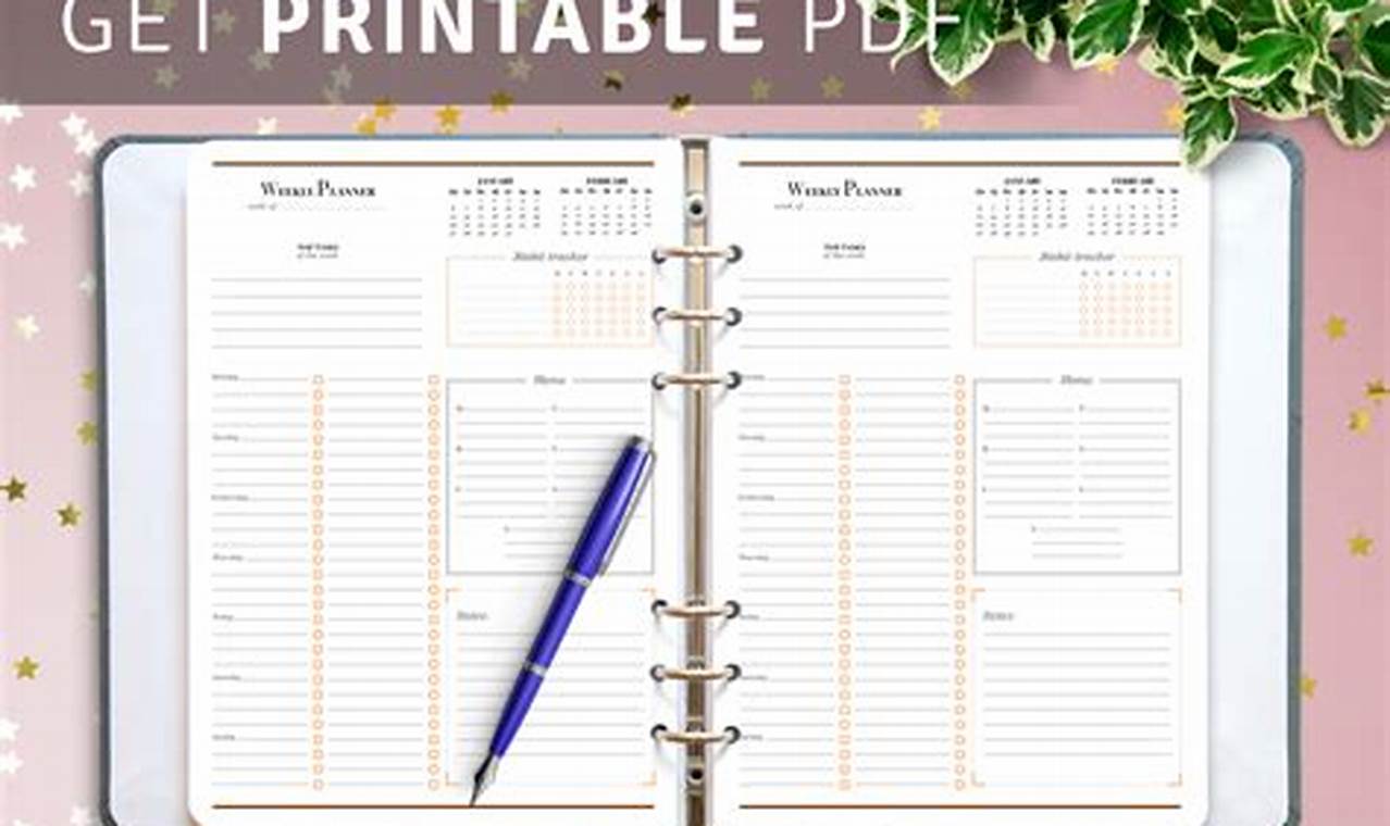 2024 Monthly Calendar Planners And Organizers Print