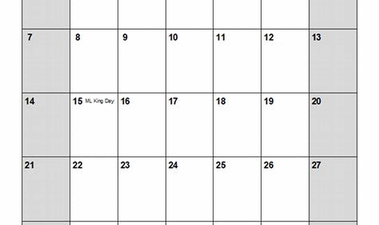 2024 Monthly Calendar Template Word Download For Pc