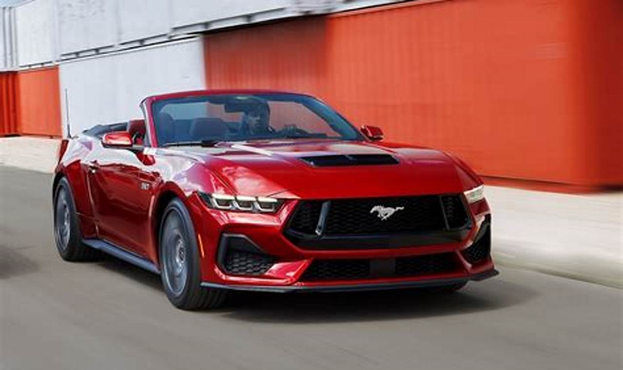 2024 Mustang Gt Convertible Price