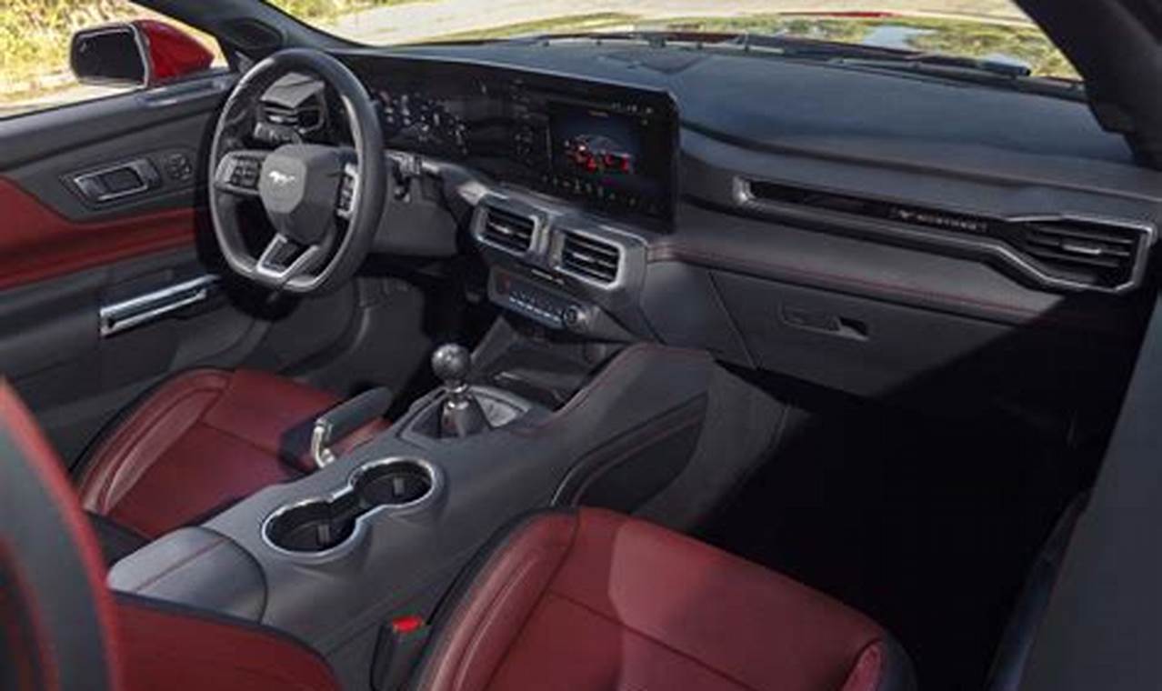 2024 Mustang Gt Premium Interior