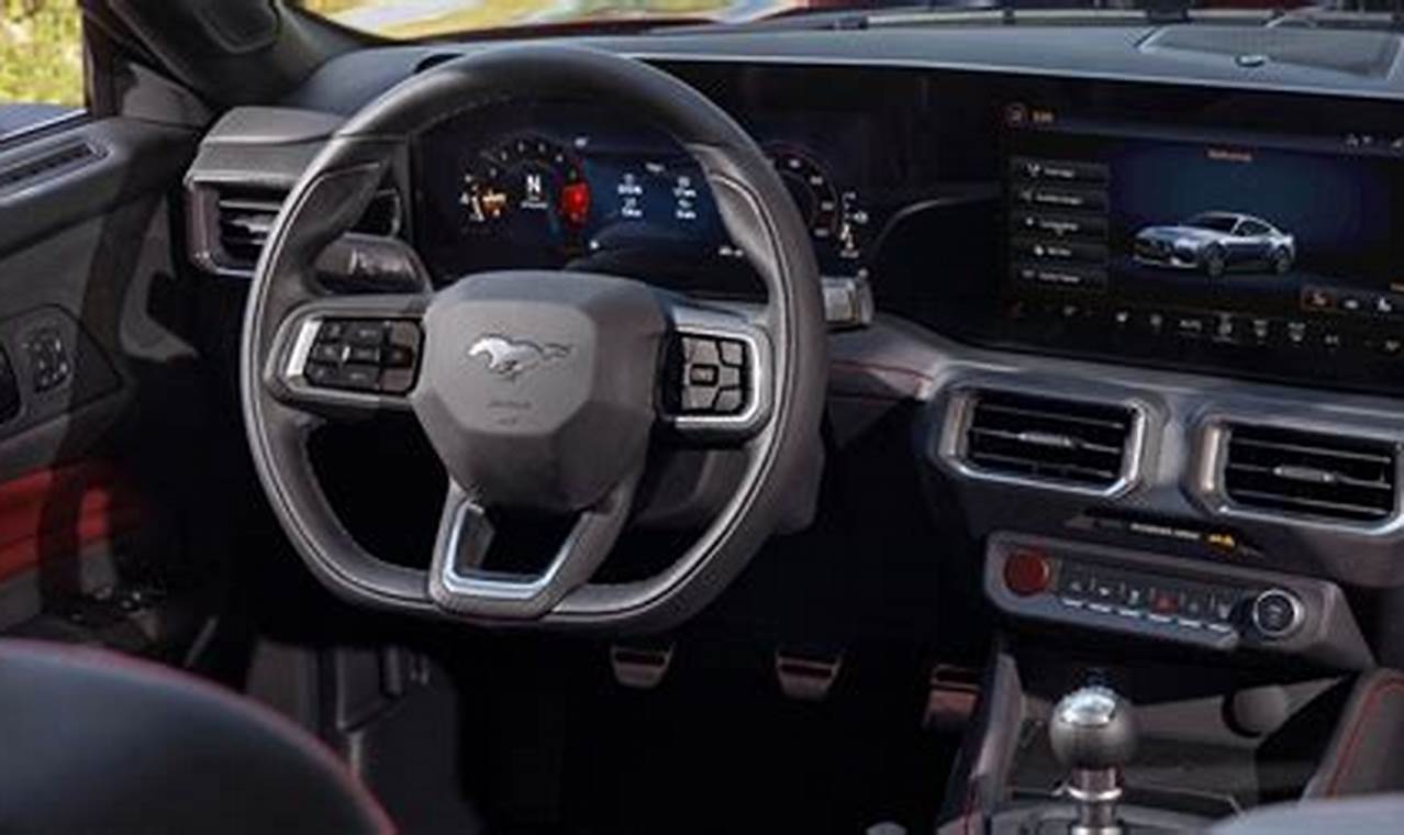2024 Mustang Interior
