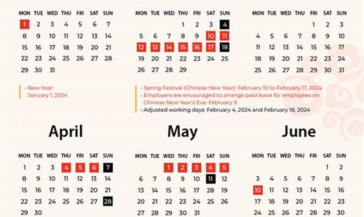 2024 National Holidays In China