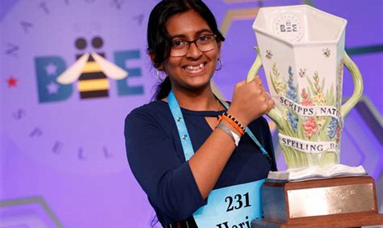 2024 National Spelling Bee Winner
