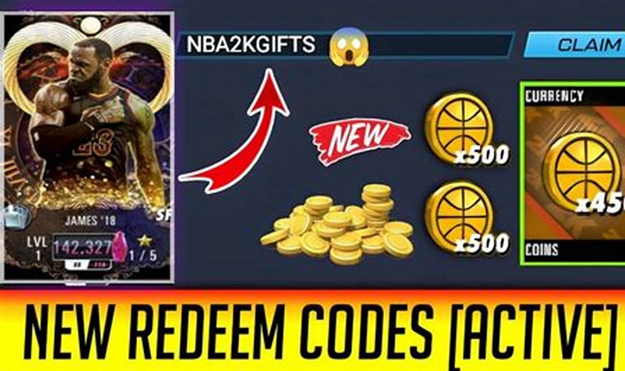 2024 Nba 2k Mobile Codes