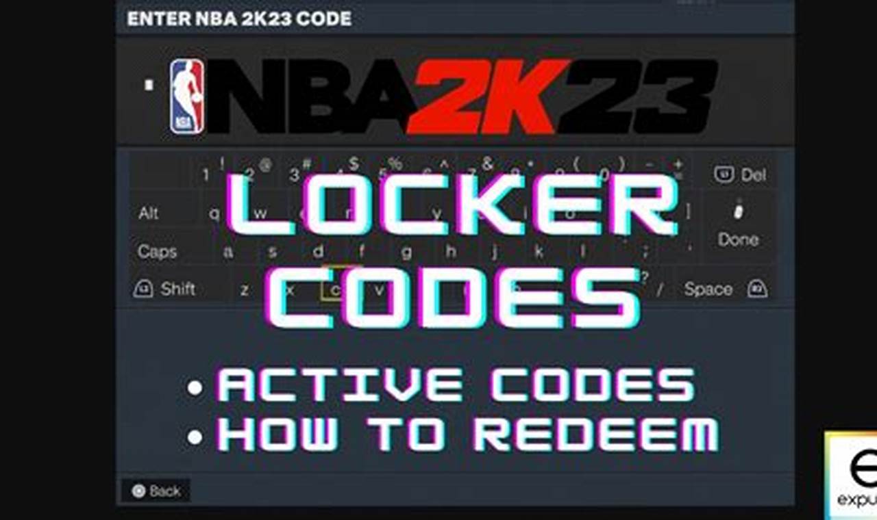 2024 Nba 2k23 Locker Codes