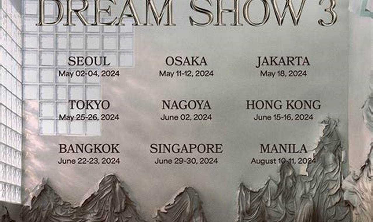 2024 Nct Dream World Tour : The Dream Show 3