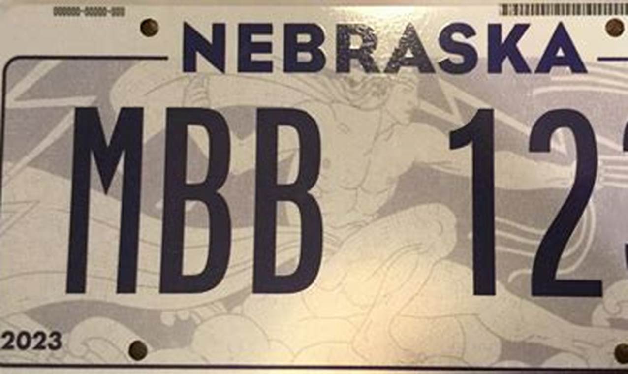 2024 Nebraska Plates