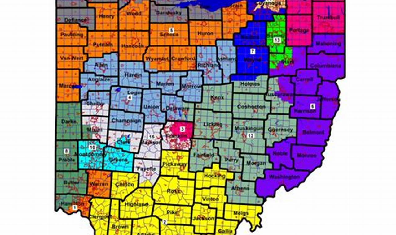 2024 Ohio Congressional Districts