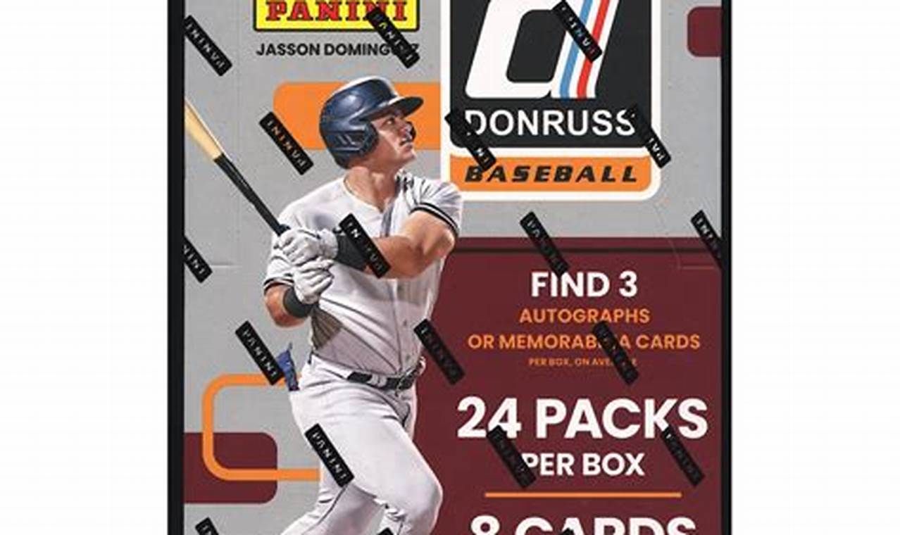 2024 Panini Three And Two Baseball Hobby Box
