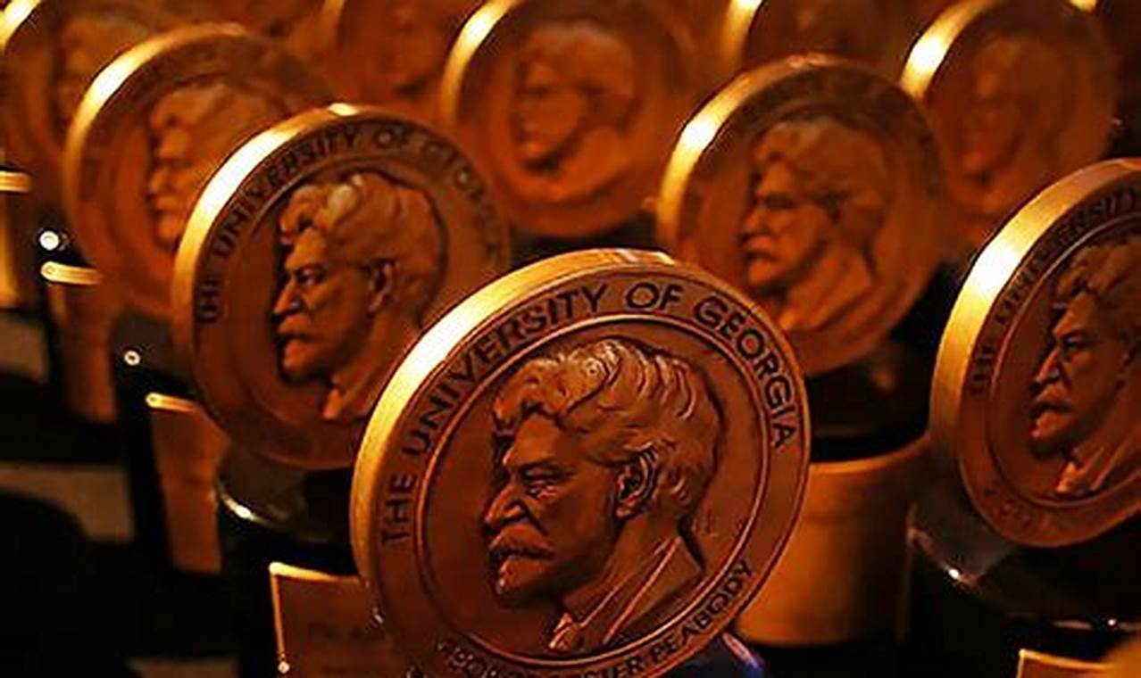 2024 Peabody Awards Ceremony Winners Circle