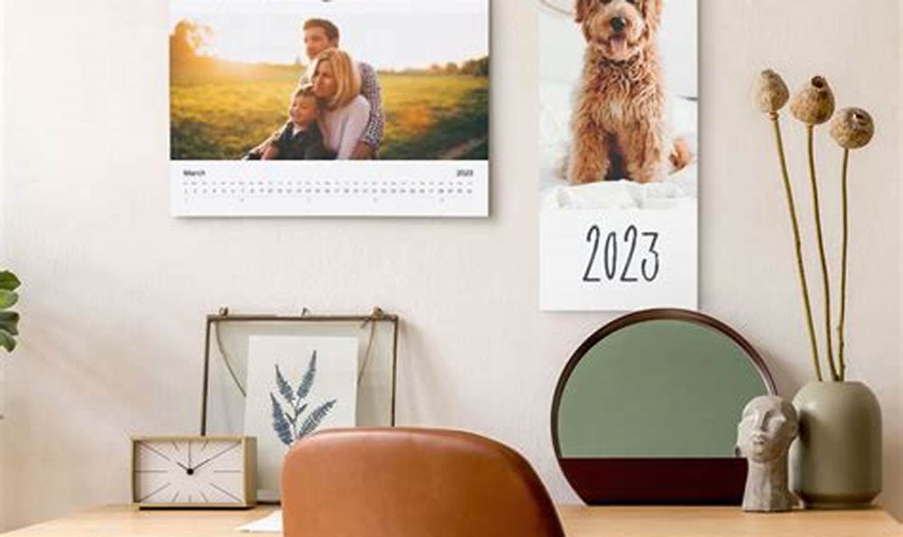 2024 Personalized Wall Calendar Book 2021