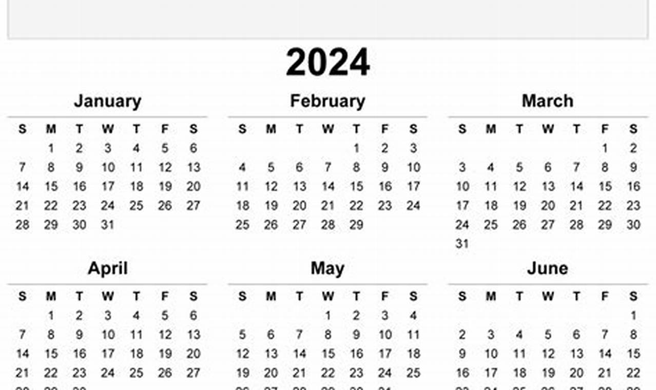 2024 Photo Calendar Template Template