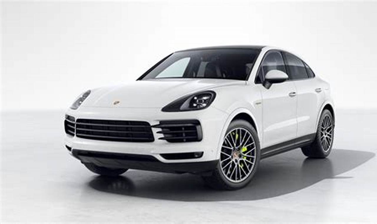 2024 Porsche Cayenne E-Hybrid Coupe Platinum Edition