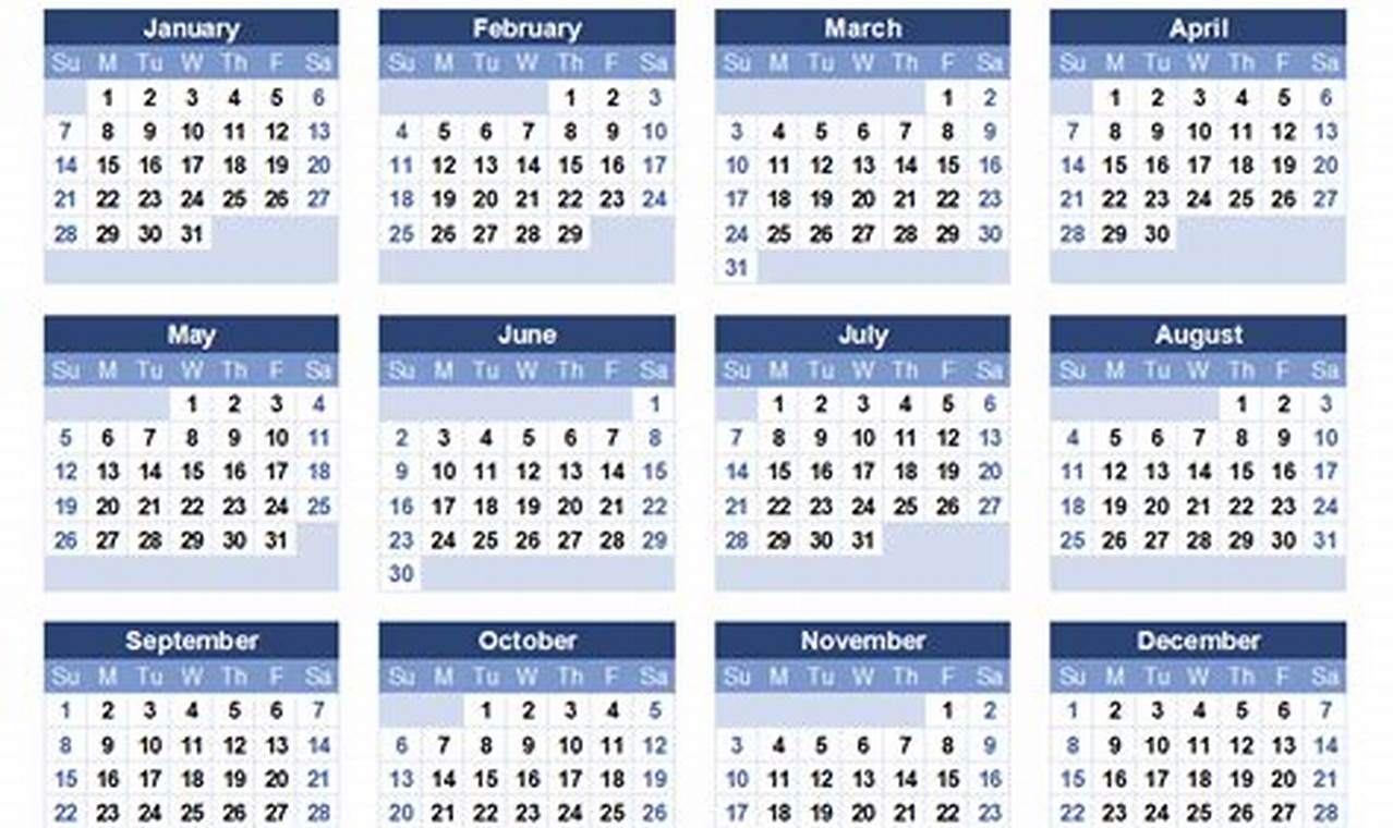 2024 Printable Calendar Free Full Page Vertex 2022