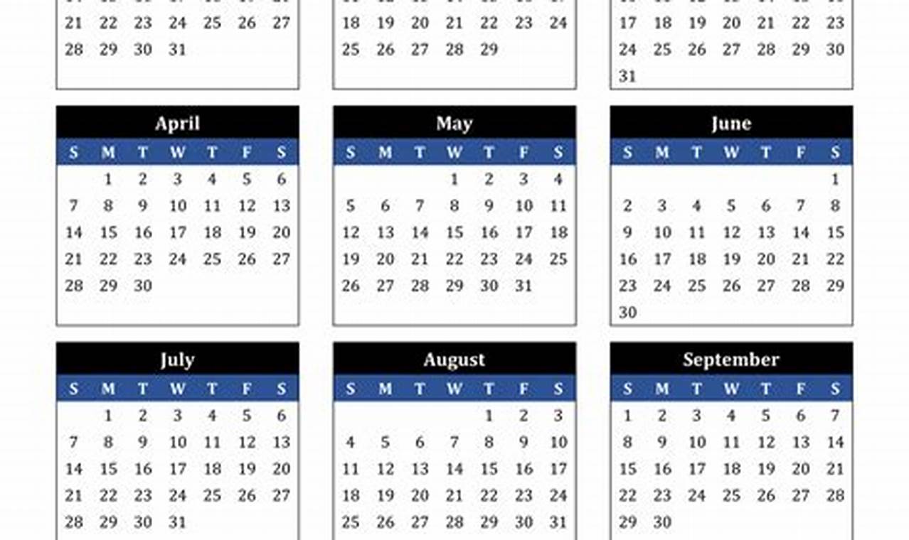 2024 Printable Calendar Template Word Blanket