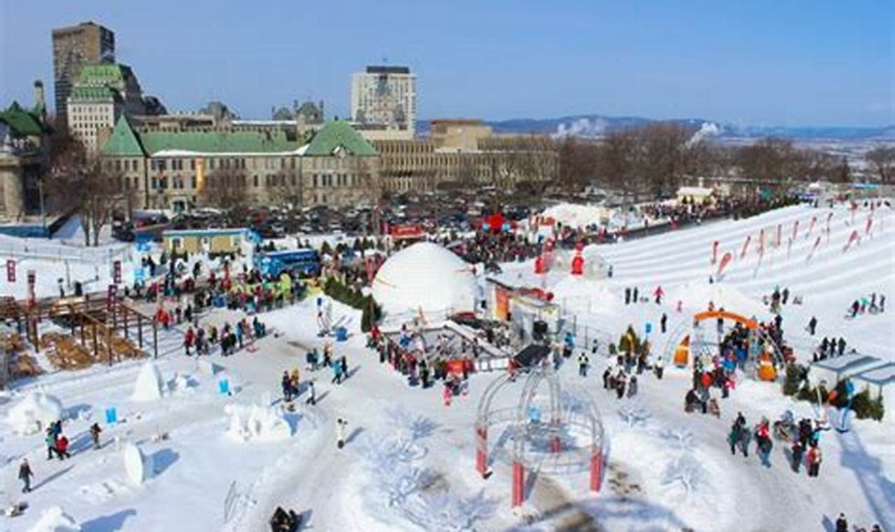 2024 Quebec Winter Carnival Pictures