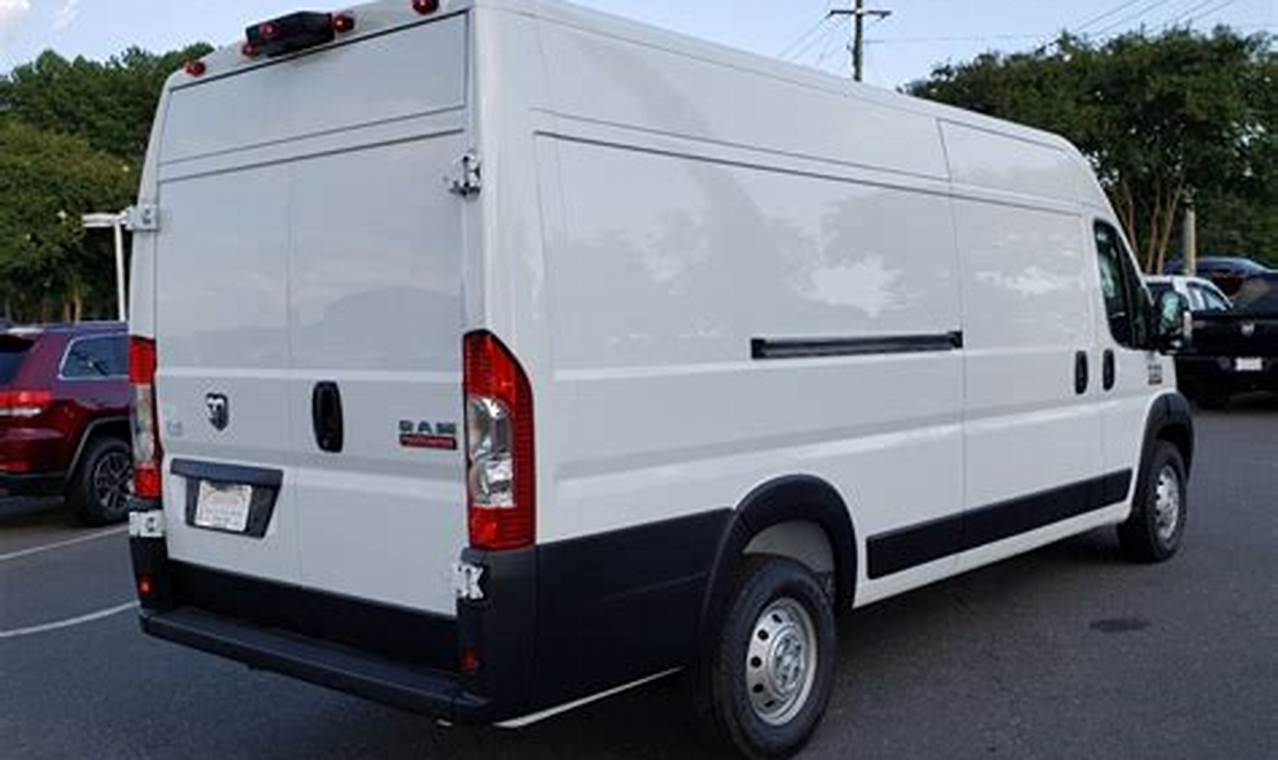 2024 Ram Promaster Cargo Van 3500 High Roof