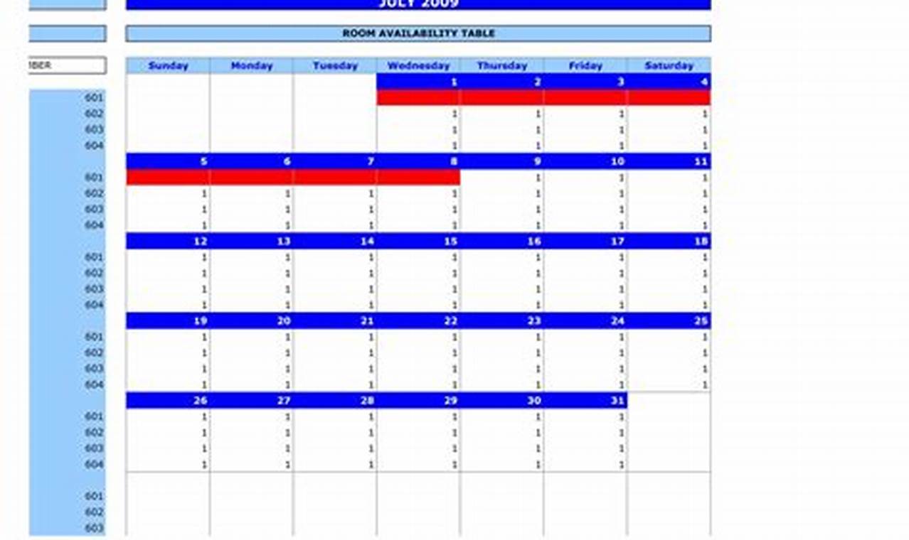 2024 Reservation Weeks Calendar Excel Free