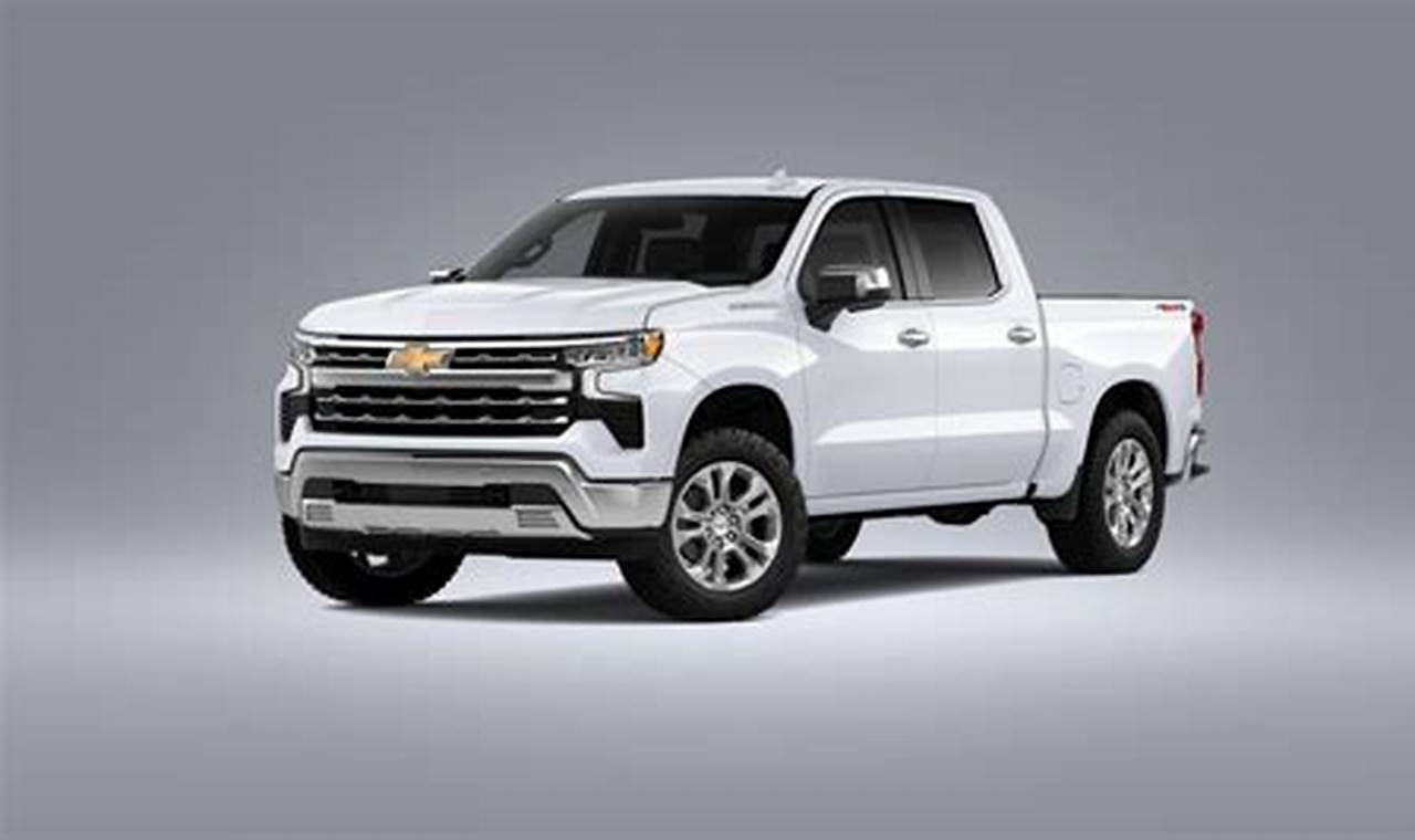 2024 Silverado White