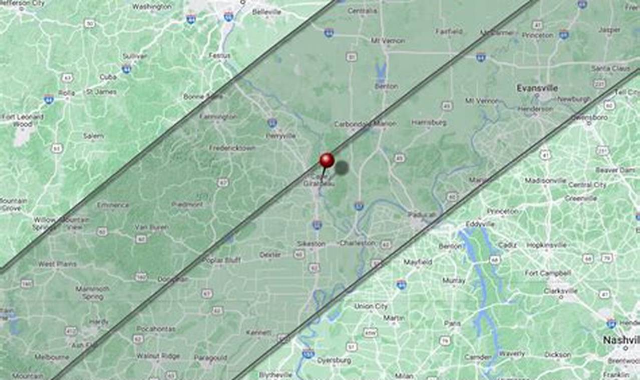 2024 Solar Eclipse Path Missouri