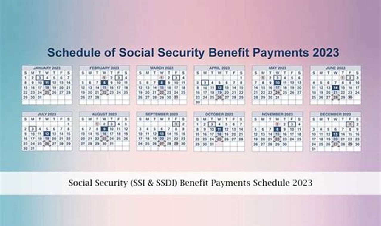 2024 Ssdi Payment Schedule Social Security