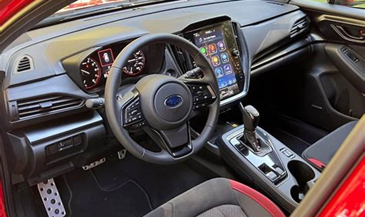 2024 Subaru Wrx Sti Interior