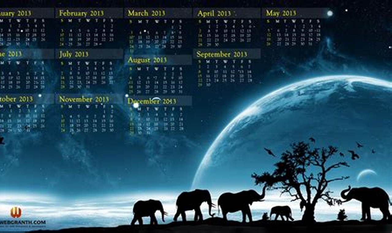 2024 Summer Calendar Wallpaper Backgrounds 4k