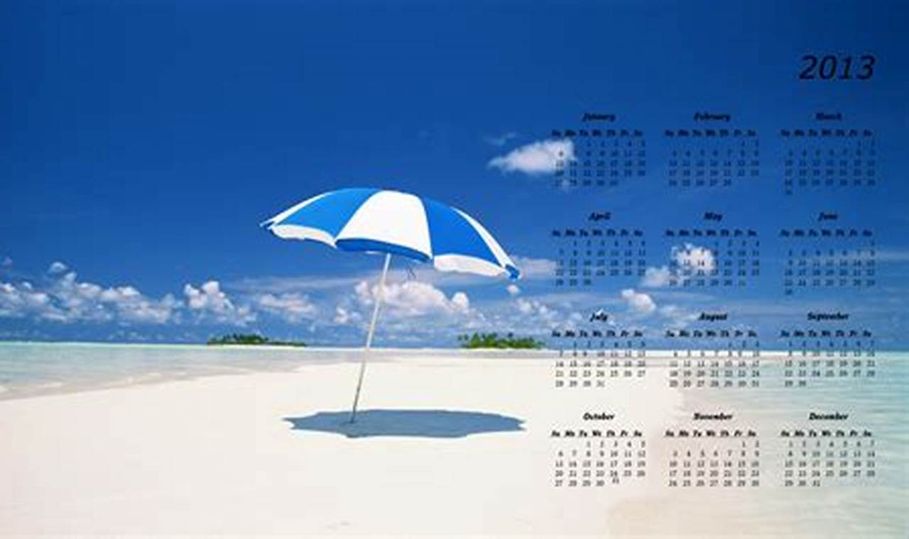 2024 Summer Calendar Wallpaper For Pc Desktop