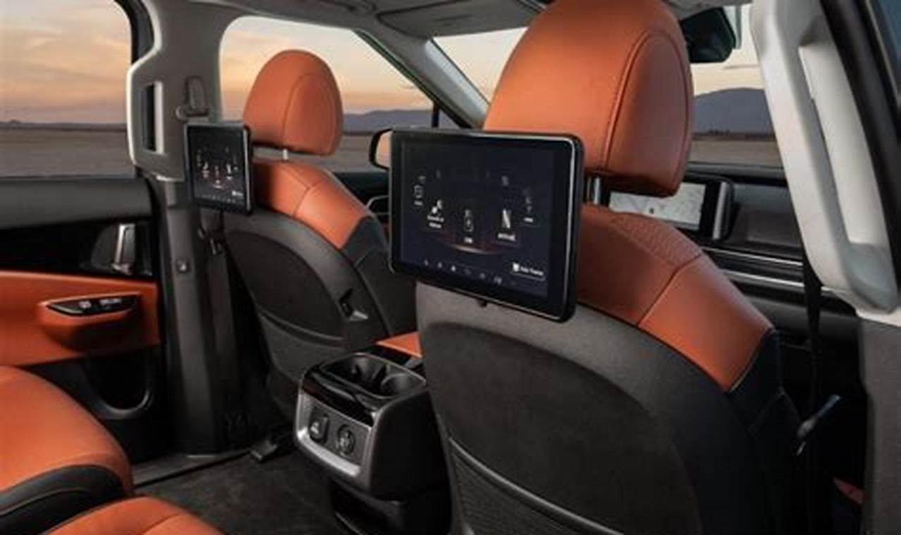 2024 Suvs With Rear Entertainment