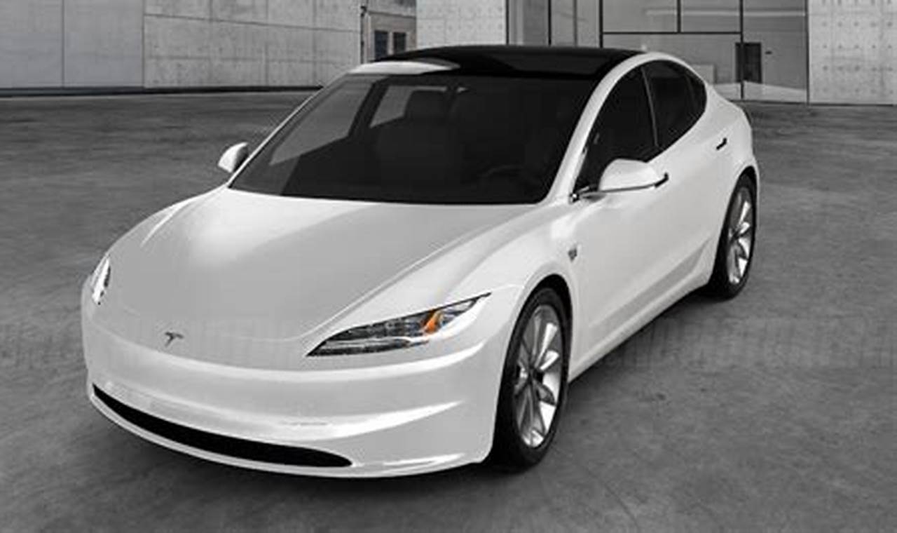 2024 Tesla Model 3 Standard Range