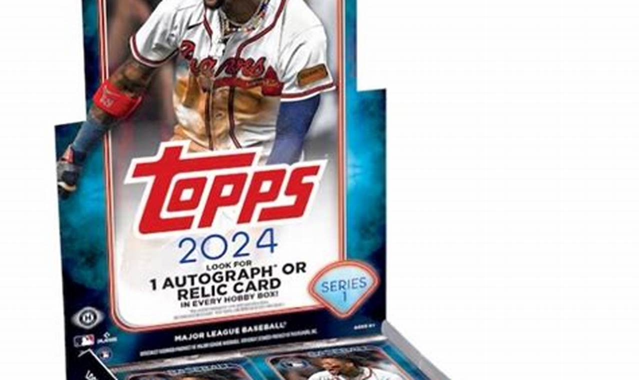 2024 Topps Baseball Series 1 Hobby