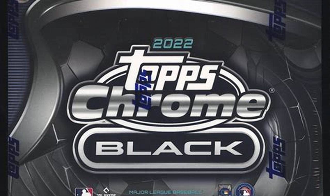 2024 Topps Chrome Black