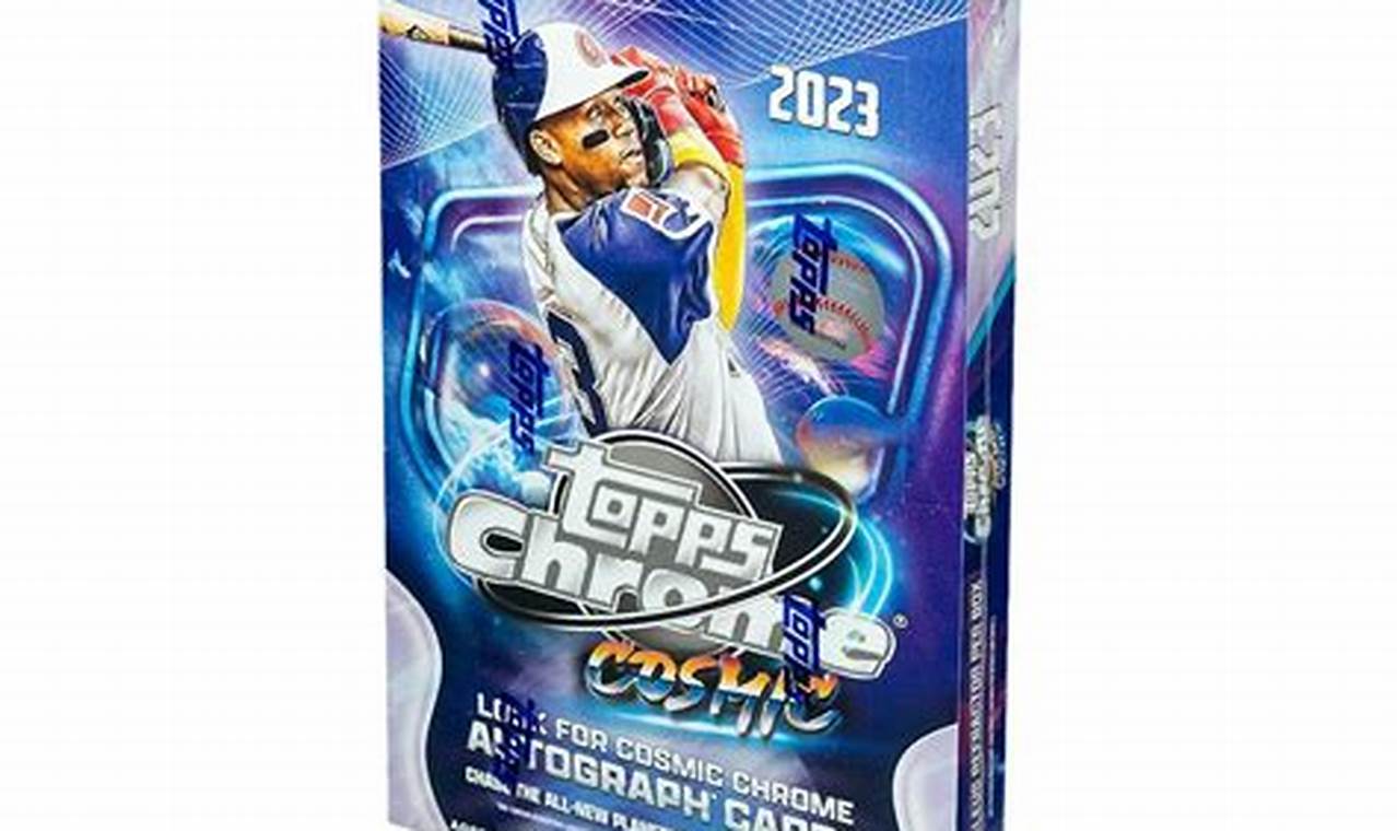 2024 Topps Cosmic Chrome Hobby Box