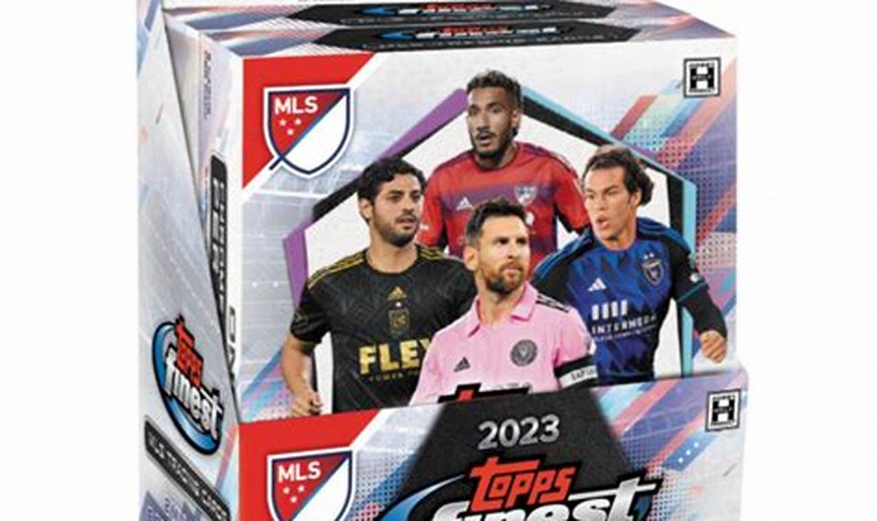2024 Topps Mls Soccer Hobby Box