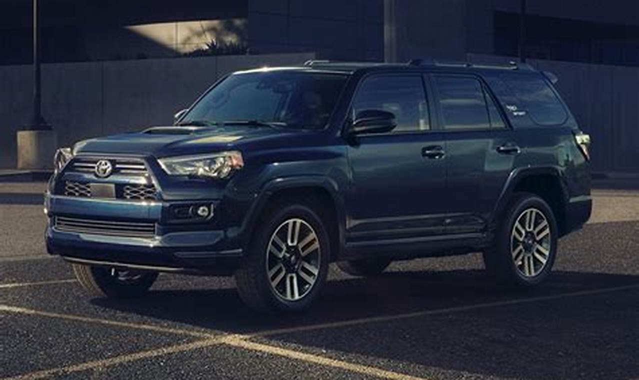 2024 Toyota 4runner Limited Colors