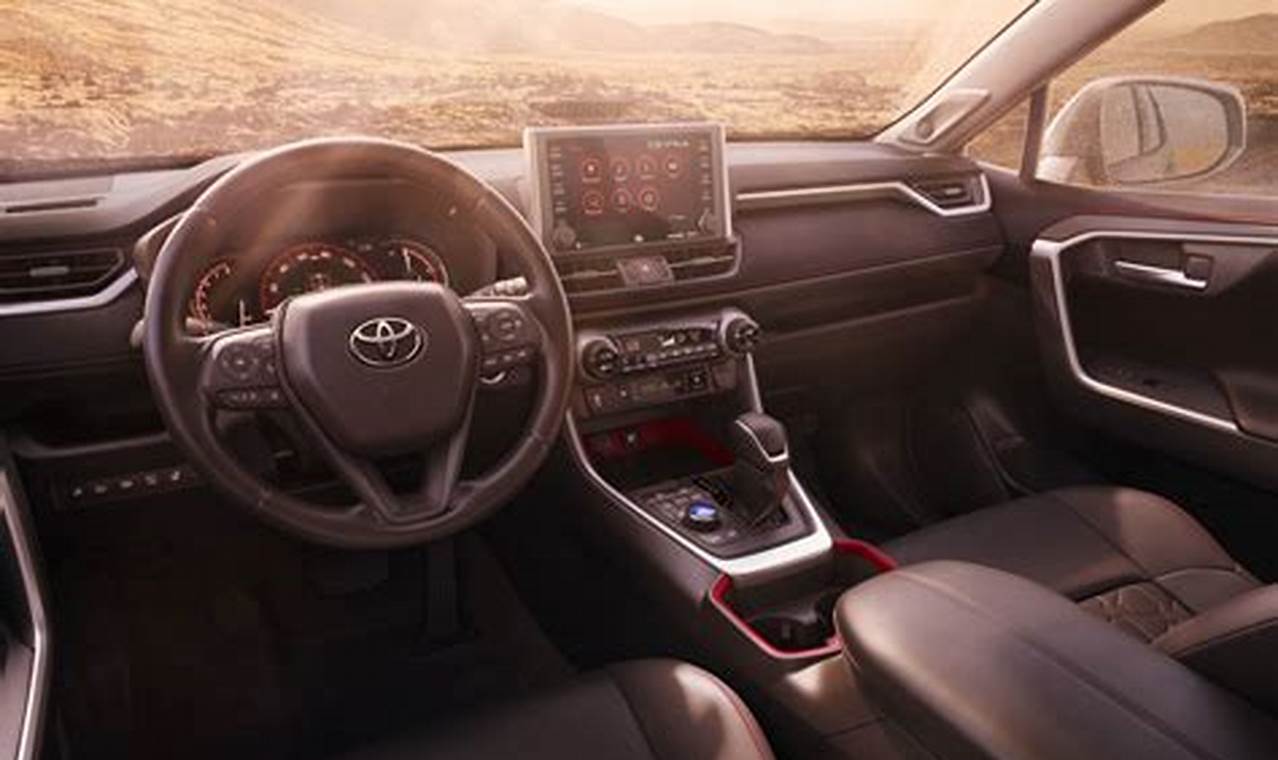 2024 Toyota Rav4 Trd Off Road Interior