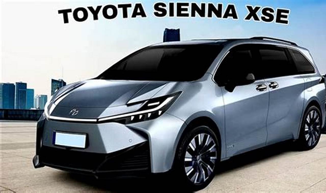 2024 Toyota Sienna Hybrid Colors