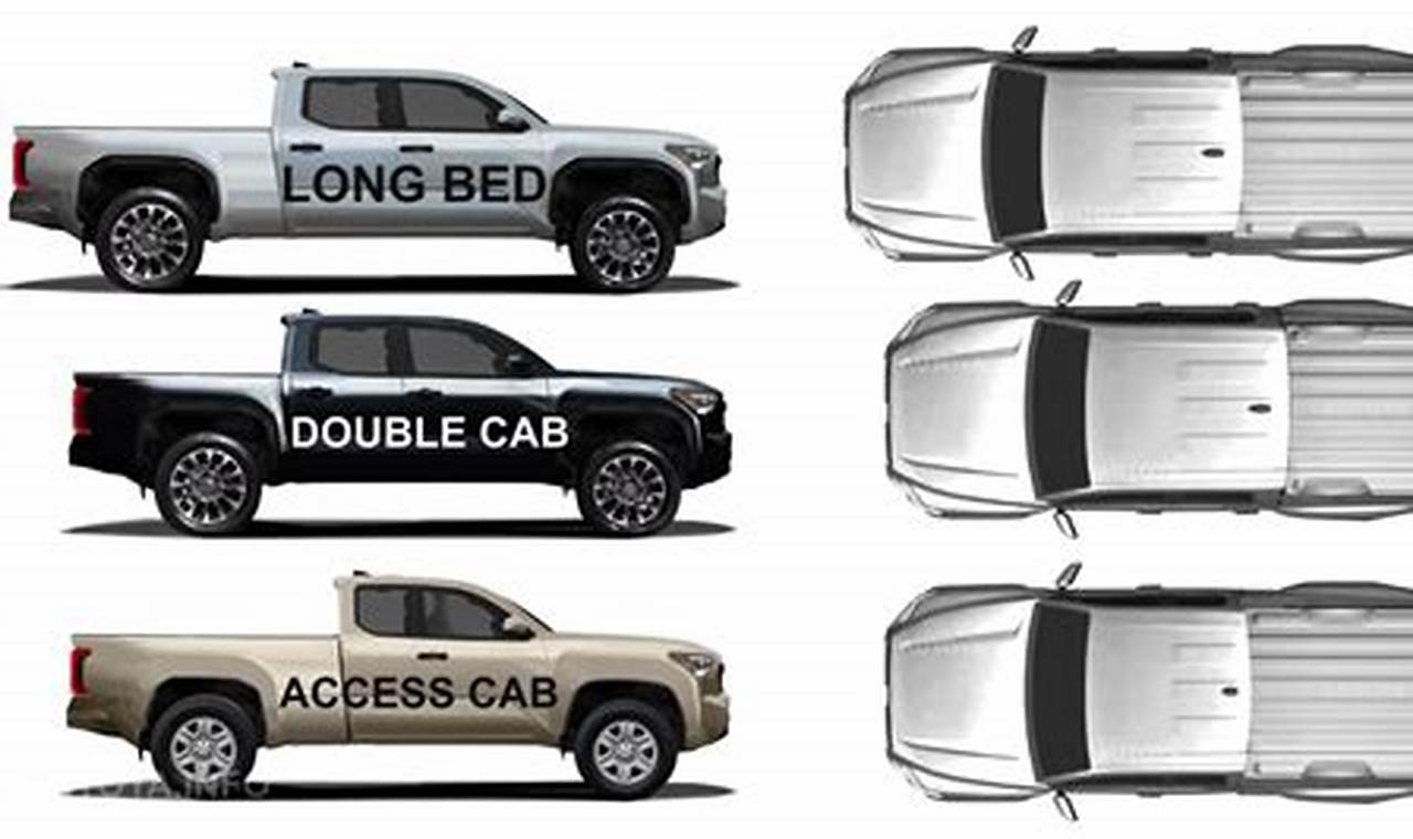 2024 Toyota Tacoma Interior Dimensions
