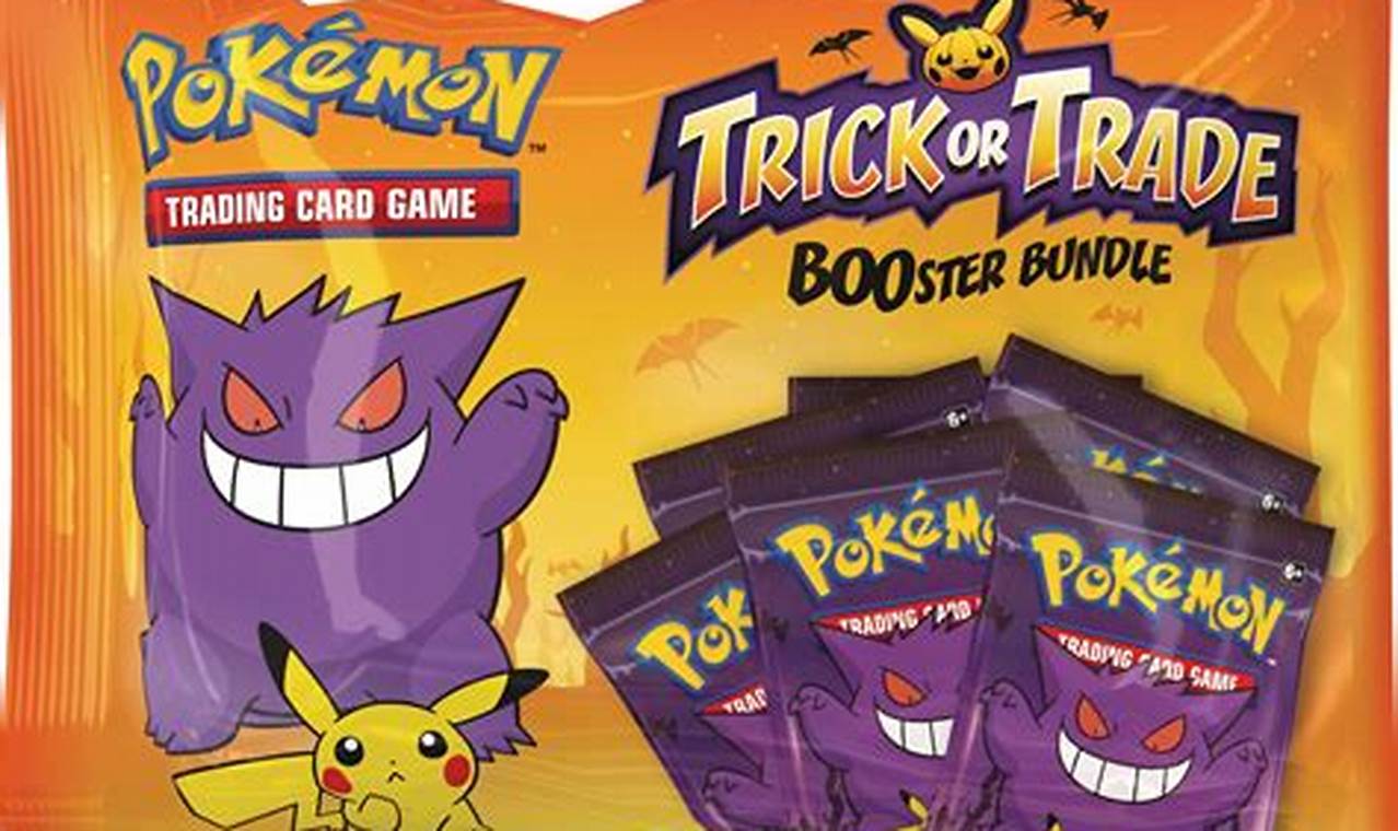 2024 Trick Or Treat Pokemon Cards