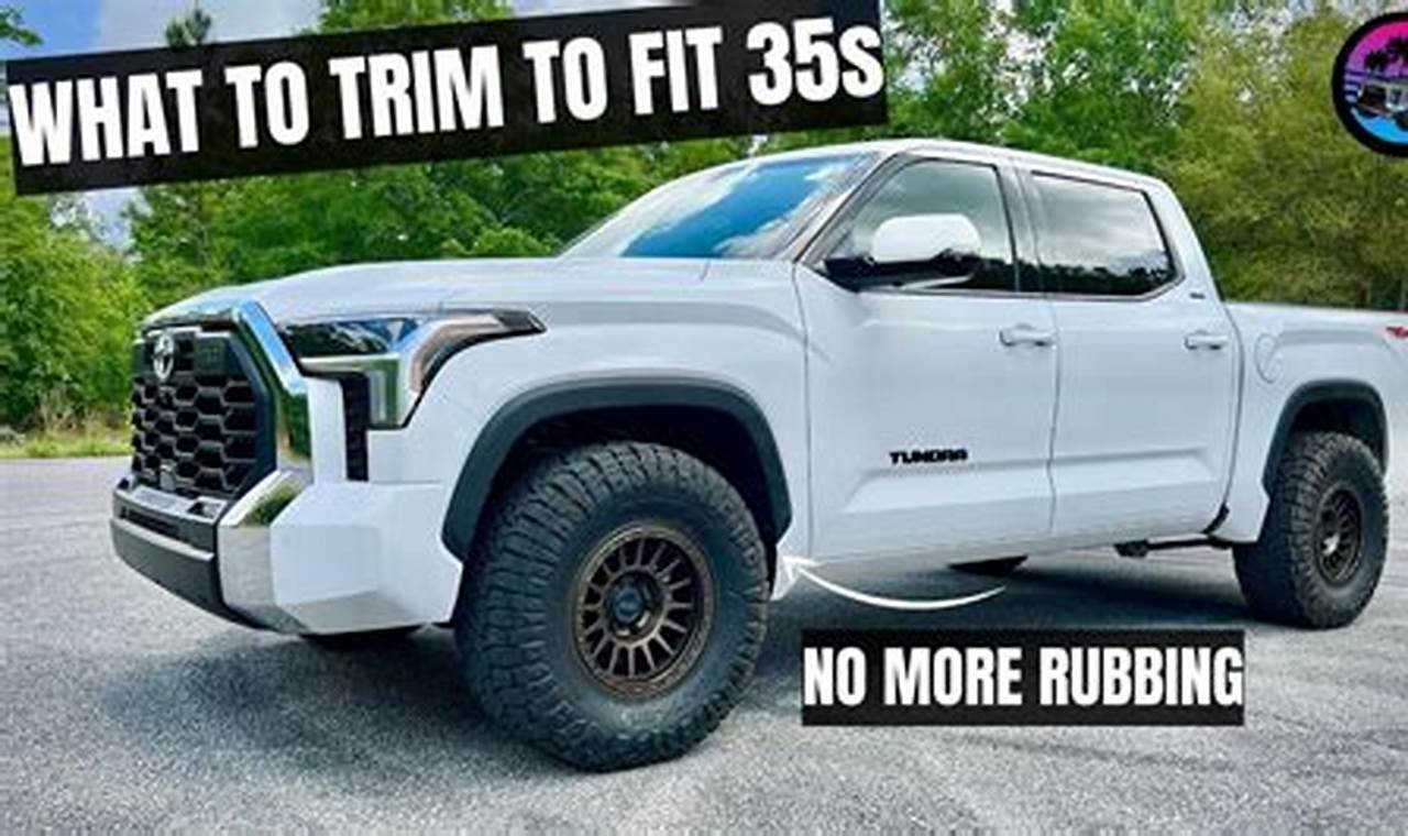 2024 Tundra Biggest Tires Without Lift