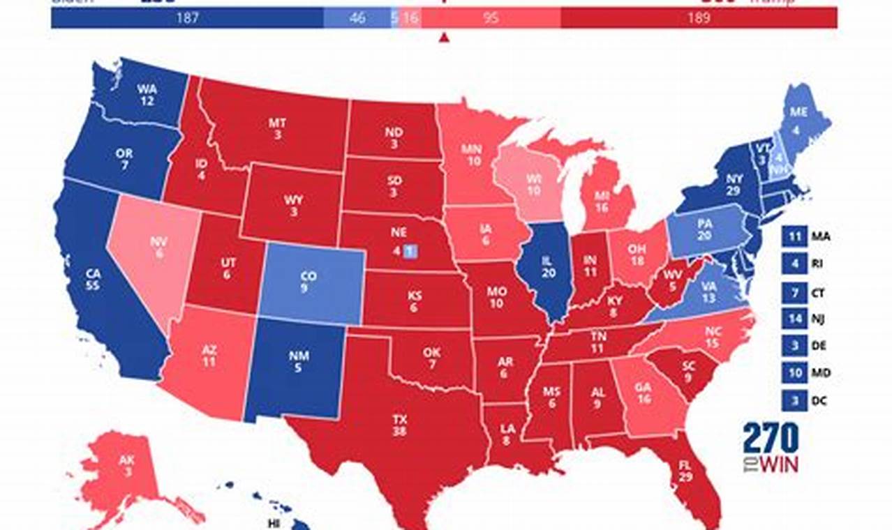 2024 United States Presidential Election Map